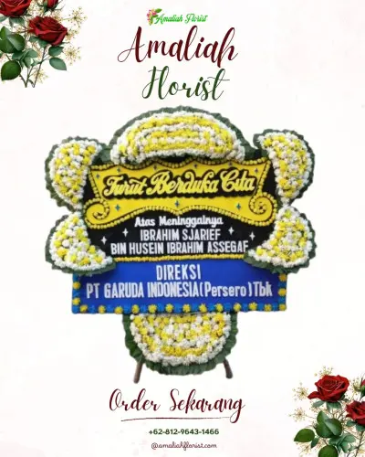 Papan Bunga Duka di Singamerta