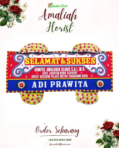 Karangan Bunga Ucapan Selamat di Singamerta